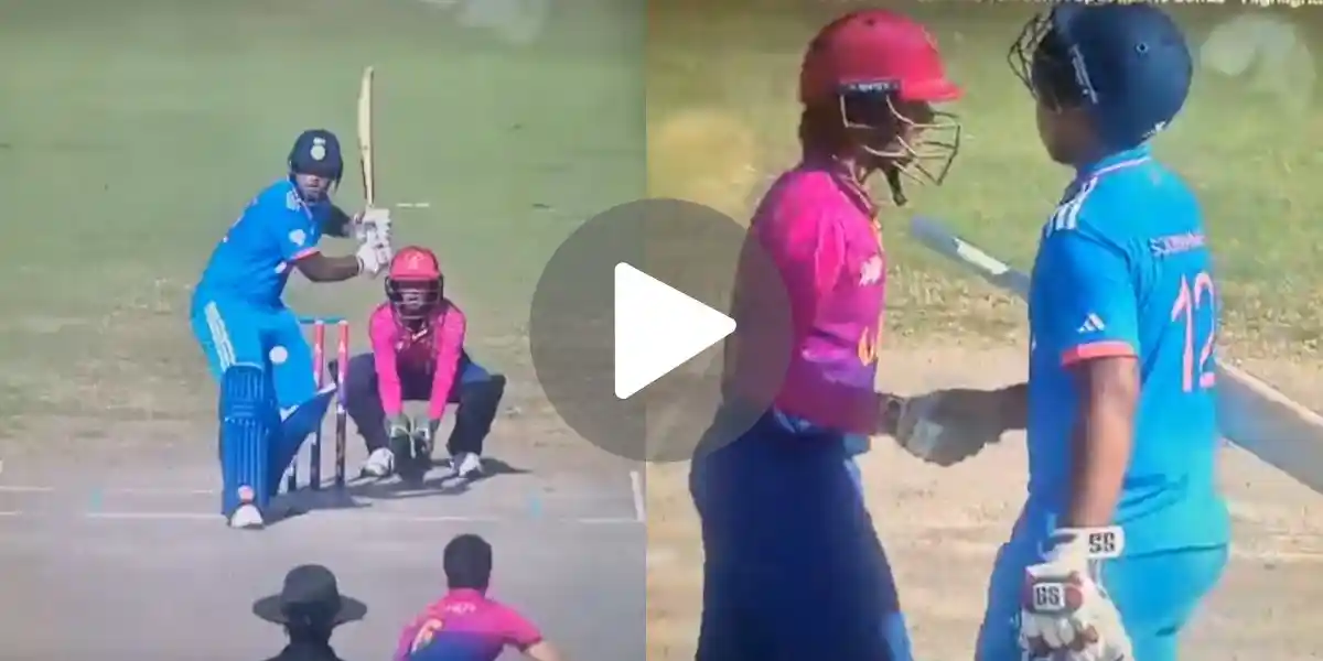 [Watch] Vaibhav Suryavanshi Finishes It Off In Style With A Six To Guide India To U19 Asia Cup Semis